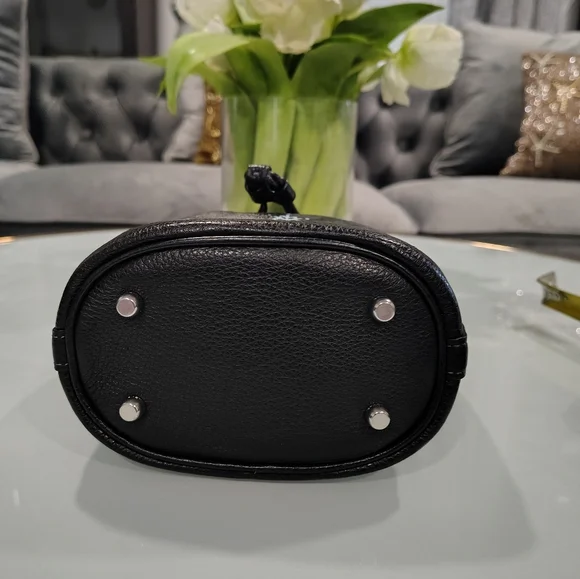 Coach Dempsey Snowflake Mini Bucket Bag - Picture 7 of 11